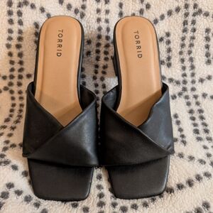 Torrid Black Women's Slide Sandals